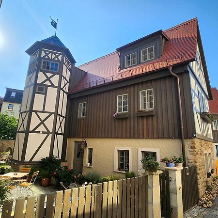Aussergewoehnliches, Historisches, Spaetgotisches Wohnhaus Von 1519, Gries 5 Gera Exterior photo